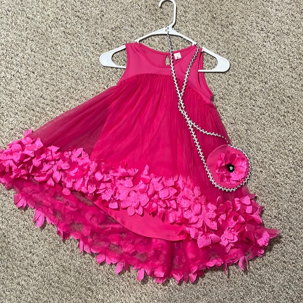 High low girls dress